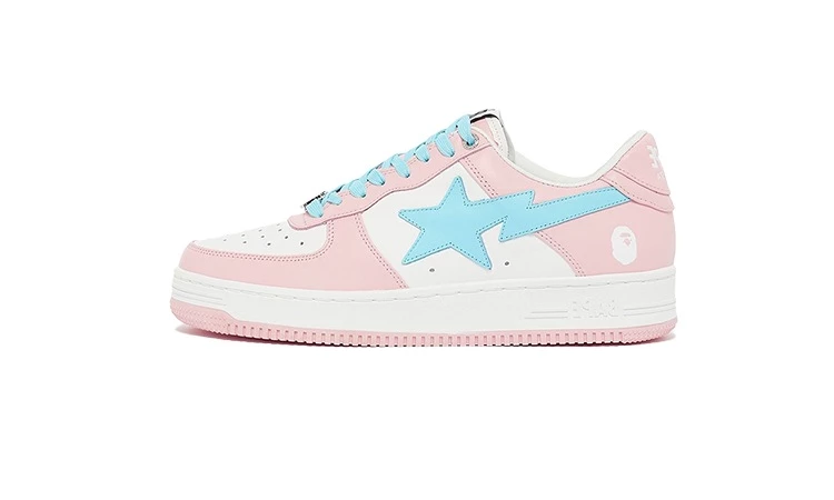 Bape Sta Low Pink Blue