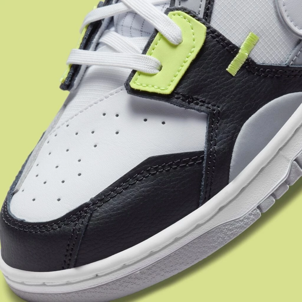 NIKE Dunk Low Scrap “Wolf Grey”(190) Nike Dunk Low Scrap​ Wolf Grey Light Lemon Twist / DETAIL