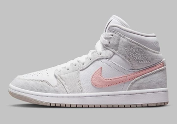 Jordan 1 Mid Light Iron Ore