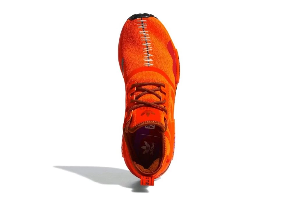 Adidas nmd r1 primeknit orange best sale