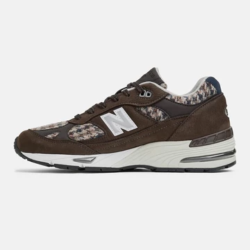New Balance 991 Harris Tweed Mocha