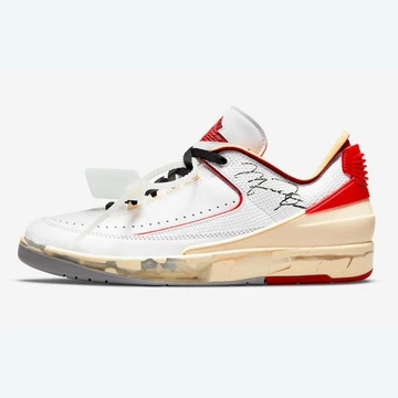 Off White Air Jordan 2 Varsity Red