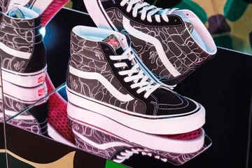 BAPE x Vans Sk8 Hi Black Camo