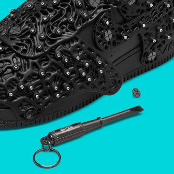 Swarovski x Nike Air Force 1 Black
