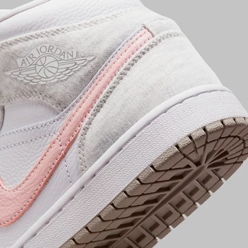 Jordan 1 Mid Light Iron Ore