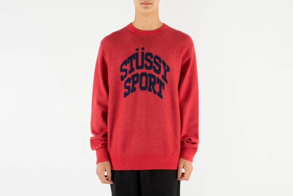 stussy スウェット　red stussy 80s スウェット トレーナー - メルカリ