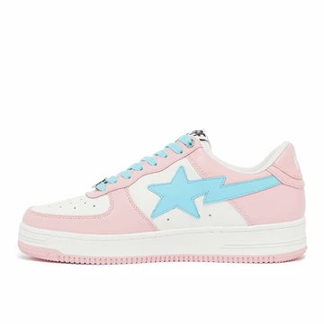 Bape Sta Low Pink Blue