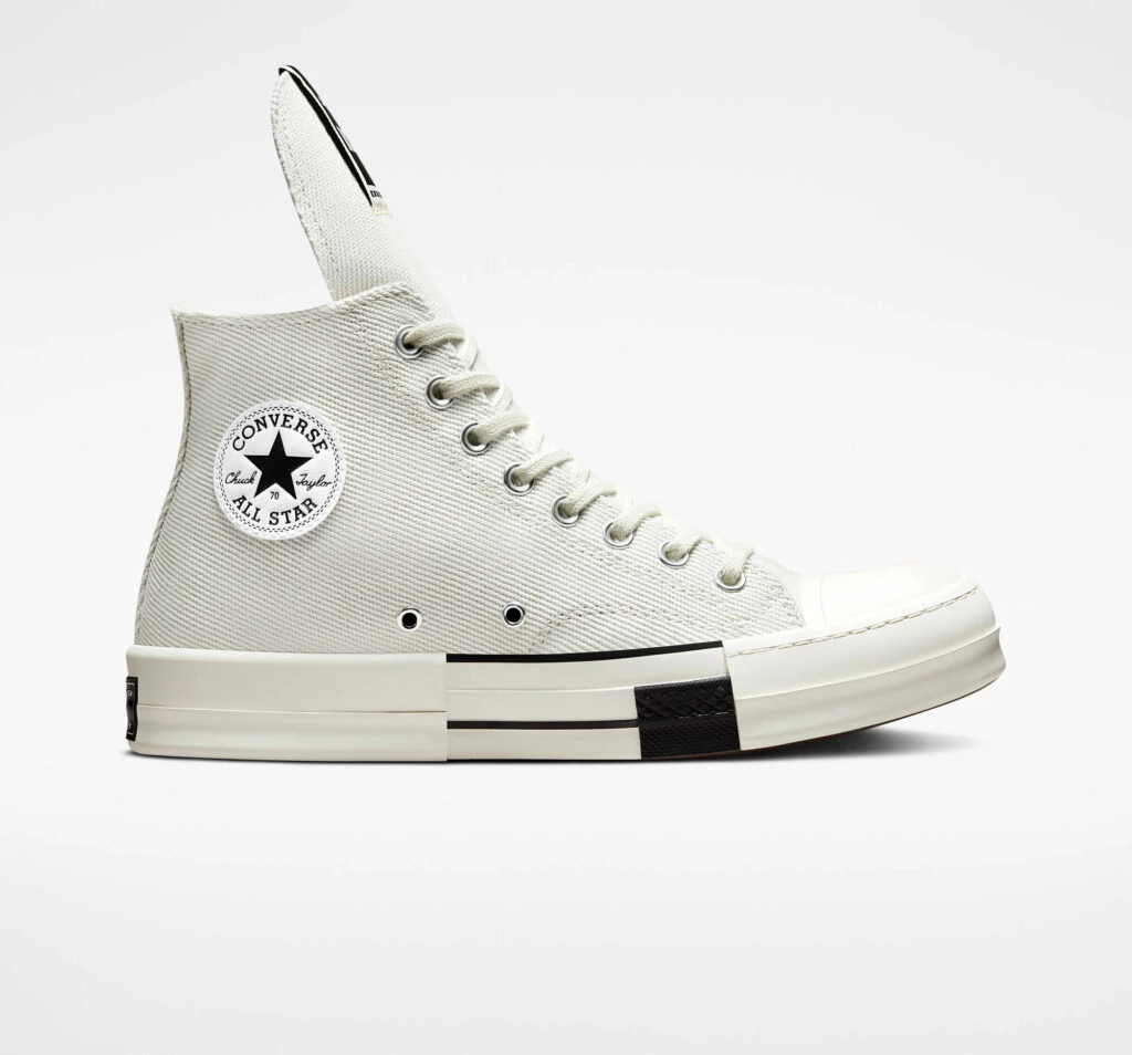 rickowens × converse ct 70 Rick Owens x Converse Chuck 70 High White 172346C | Dead Stock