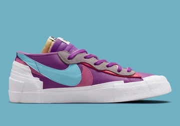 KAWS x sacai x Nike Blazer Low Purple Dusk