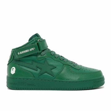 A Bathing Ape Bape Sta Mid Green