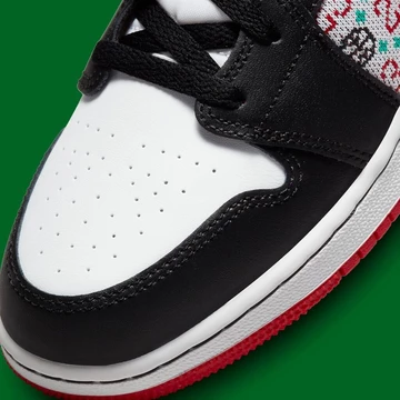 Der Air Jordan 1 Mid Ugly Christmas Sweater läutet die Weihnachtszeit ein