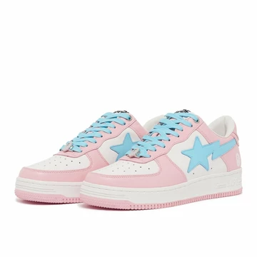 Bape Sta Low Pink Blue