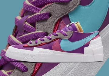 KAWS x sacai x Nike Blazer Low Purple Dusk