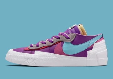 KAWS x sacai x Nike Blazer Low Purple Dusk