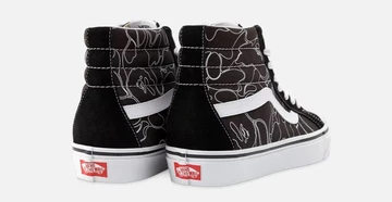 BAPE x Vans Sk8 Hi Black Camo