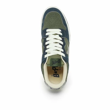 Bape Sk8 Sta Low Navy Green