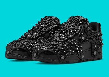 Swarovski x Nike Air Force 1 Black