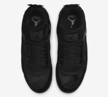 Jordan 4 Golf Black Cat