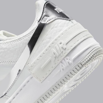 Air Force 1 Shadow Metallic Silver