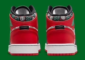 Der Air Jordan 1 Mid Ugly Christmas Sweater läutet die Weihnachtszeit ein