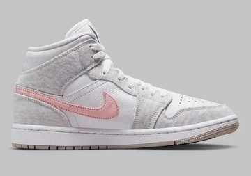 Jordan 1 Mid Light Iron Ore