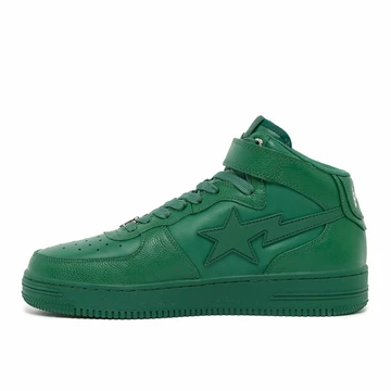 A Bathing Ape Bape Sta Mid Green