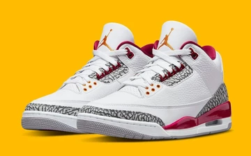 Jordan 3 Cardinal Red