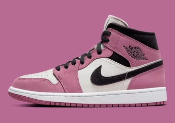Jordan 1 Mid Berry Pink