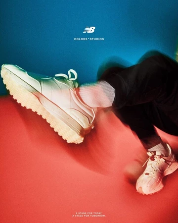 COLORSxSTUDIOS x New Balance 327 White