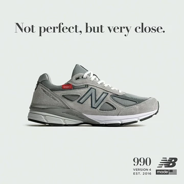 New Balance 990v4 Grey Version 4 Made in USA