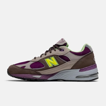 Stray Rats New Balance 991 Brown Purple