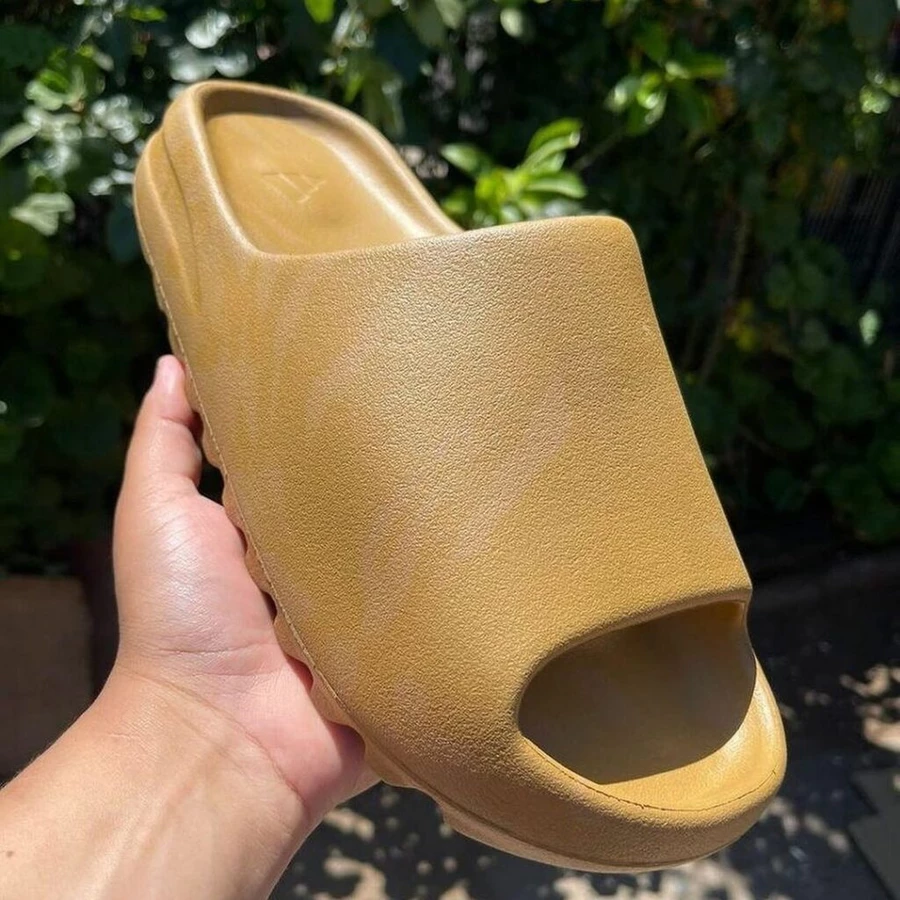 adidas gazelle silver green womens adidas Yeezy Slide Ochre | Yeezy