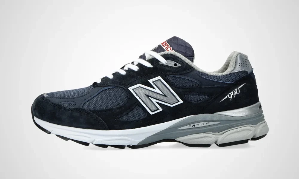 New balance 990 bleu best sale