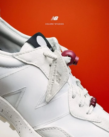 COLORSxSTUDIOS x New Balance 327 White