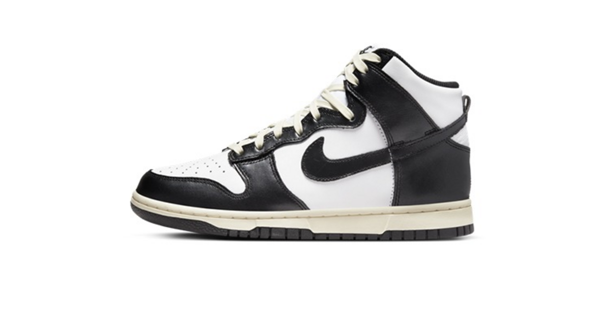 Nike Dunk High Vintage Panda DQ8581-100 | Dead Stock display picture 3