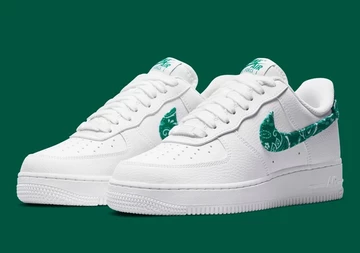 Air Force 1 Green Paisley