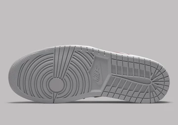 Jordan 1 Low Smoke Grey Gym Red