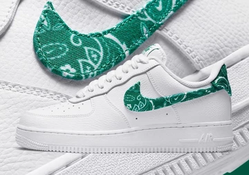 Air Force 1 Green Paisley