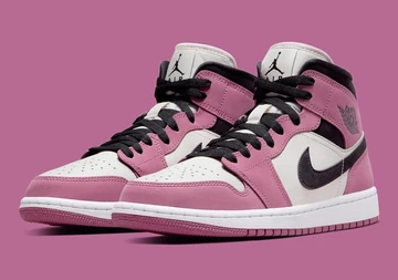 Jordan 1 Mid Berry Pink