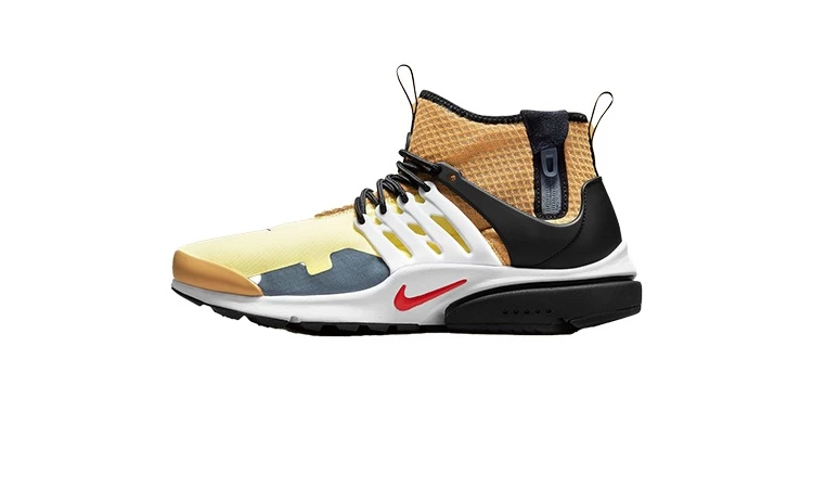 Air presto mid black on sale