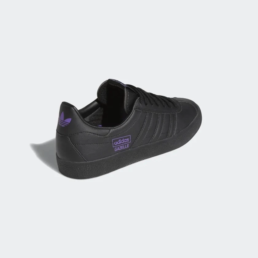 adidas gazelle silver green womens ADIDAS PARADIGM GAZELLE BLACK / ACTIVE PURPLE main image 1