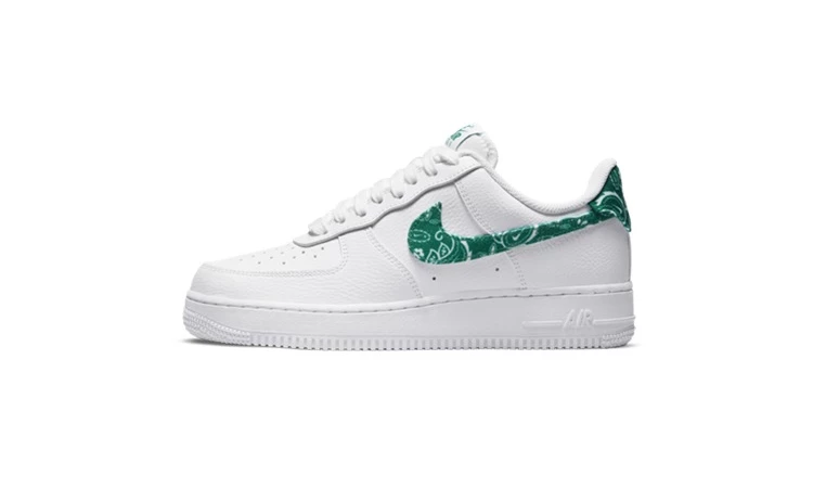 Air Force 1 Green Paisley