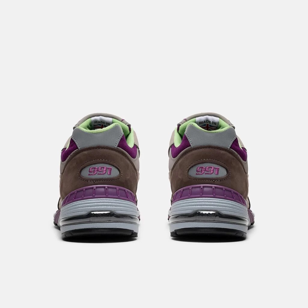 Stray Rats New Balance 991 Brown Purple W991SRG | Dead Stock