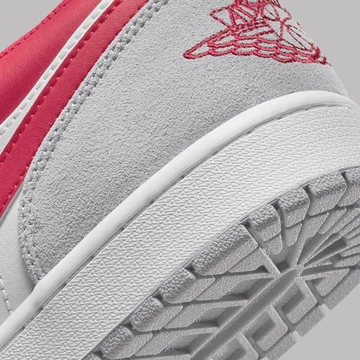Jordan 1 Low Smoke Grey Gym Red