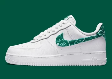 Air Force 1 Green Paisley
