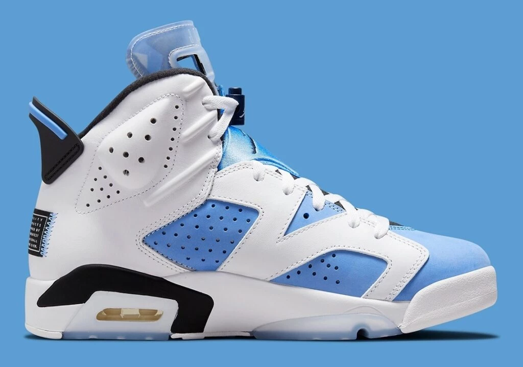 Air Jordan 6 UNC ライトブルー/ホワイト Air Jordan 6 'University Blue' (CT8529-410) Release Date. Nike SNKRS