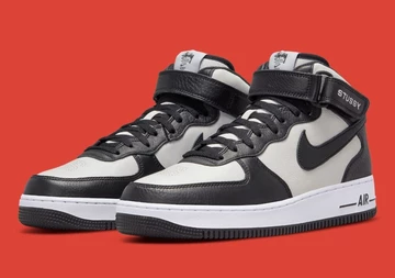 Stussy Nike Air Force 1 Mid Black