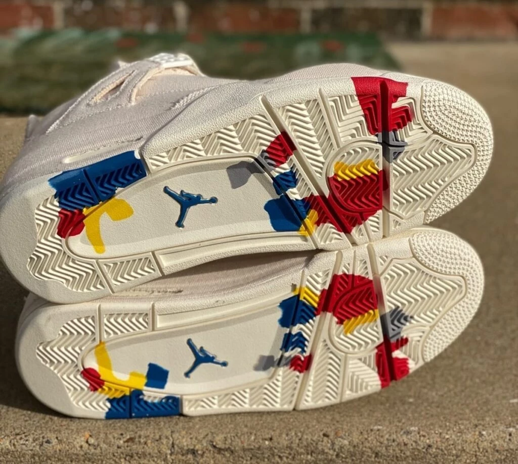 Nike WMNS Air Jordan 4 \"Sail’ Canvas Air Jordan 4 WMNS Sail Canvas - Jun 2022 - DQ4909-100