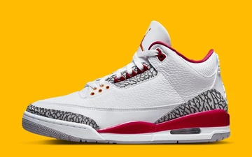 Jordan 3 Cardinal Red