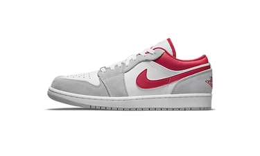 Jordan 1 Low Smoke Grey Gym Red
